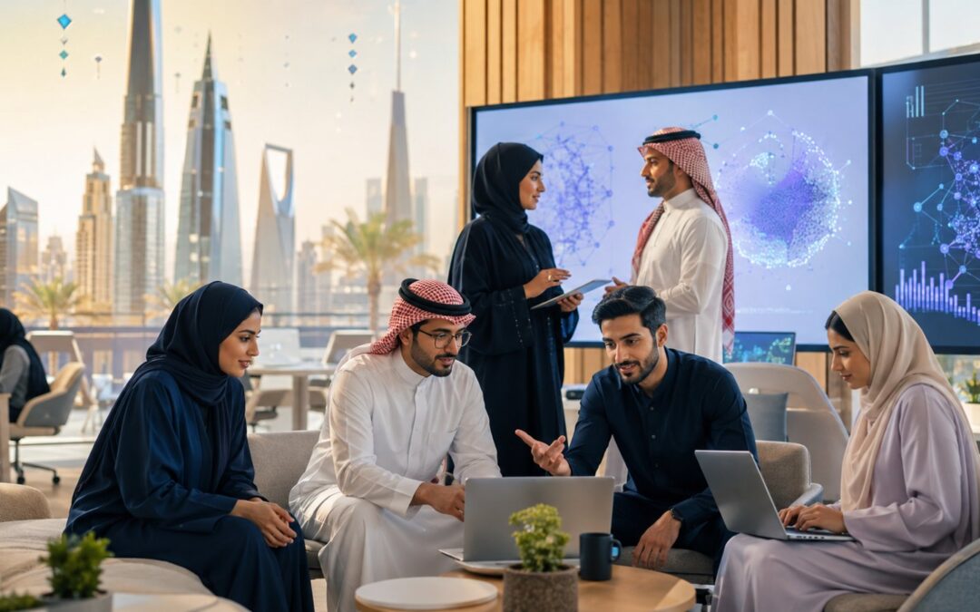 Building National AI Capability in Saudi Arabia: Platforms, Credentials and a Million-Learner Vision